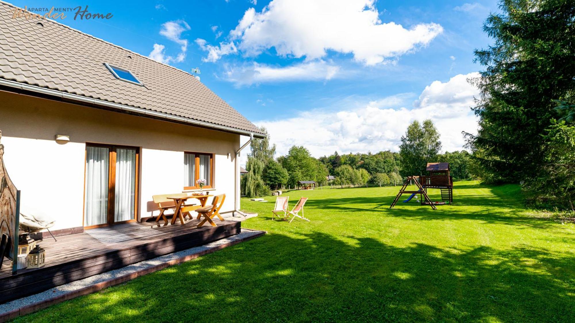 Apartamenty Czerwony Dworek - Duzy Teren Zielony, Plac Zabaw, Miejsce Na Grilla I Staw Z Mozliwoscia Wedkowania, Boisko Mysłakowice Extérieur photo